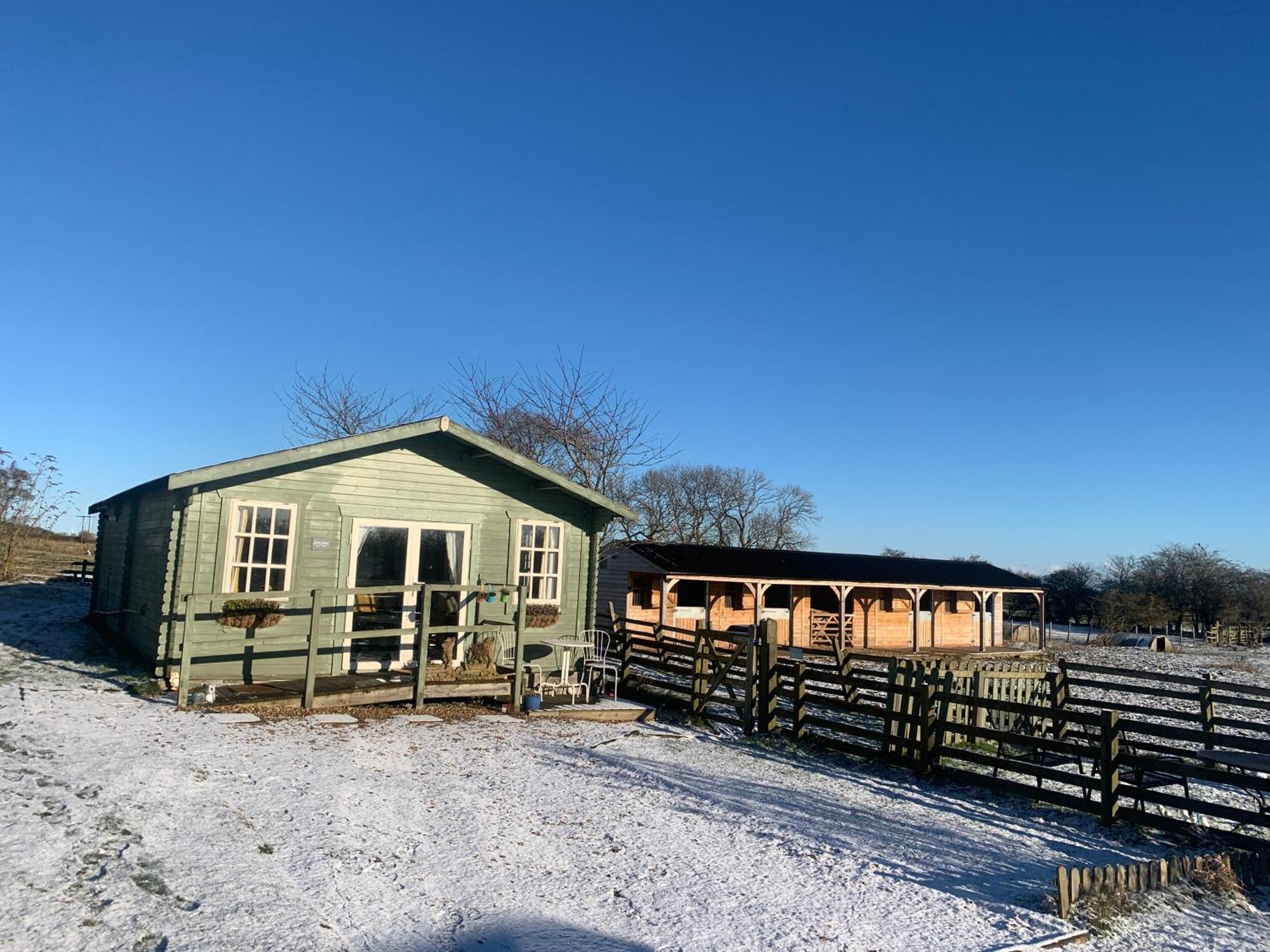 Owls Nest Log Cabin Morpeth Exteriér fotografie